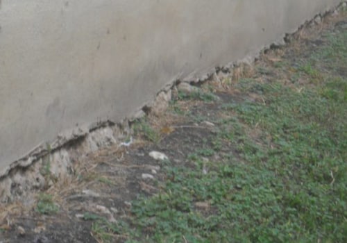 How fix a settled slab foundation?